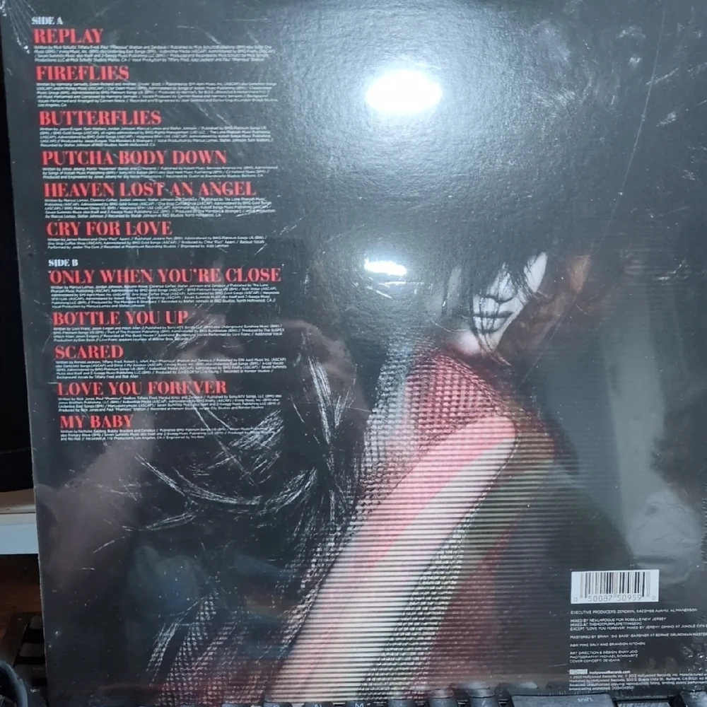 Translucent Red Vinyl Record - Picture 2 of 2